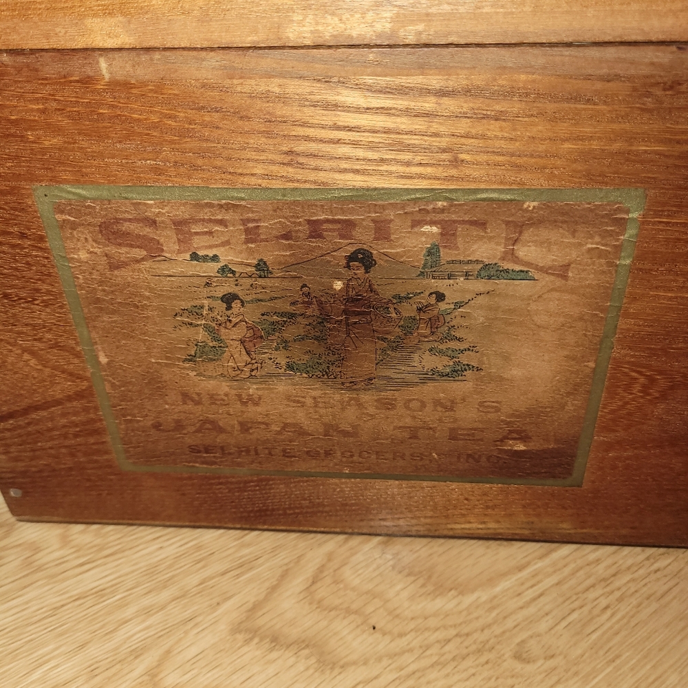 Vintage Tea Box - Picture 3 of 9